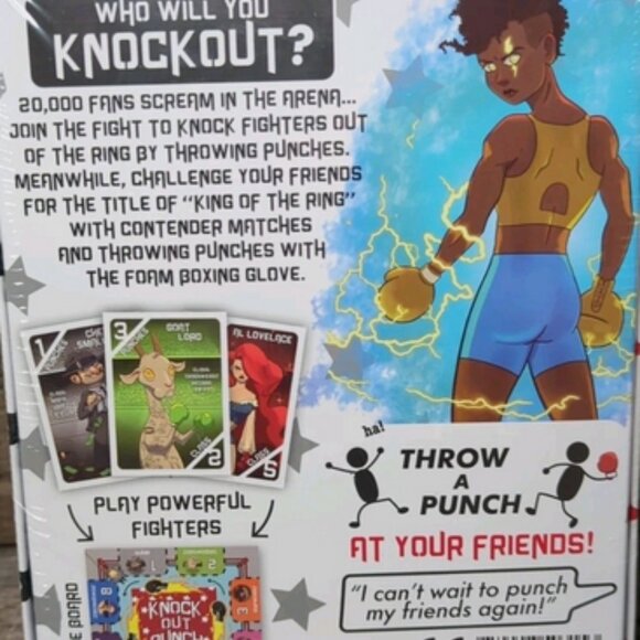 Knock Out Punch Game Play Cards & Punch Your Friends (Teens Choice 2020) SEALED - Picture 3 of 3